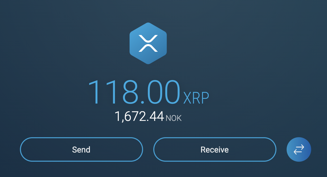 Exodus XRP wallet